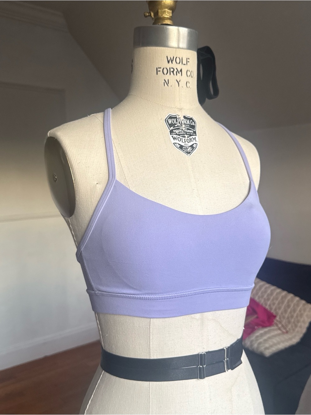 lululemon athletica Lilac Seamless Light-Support Bralette
